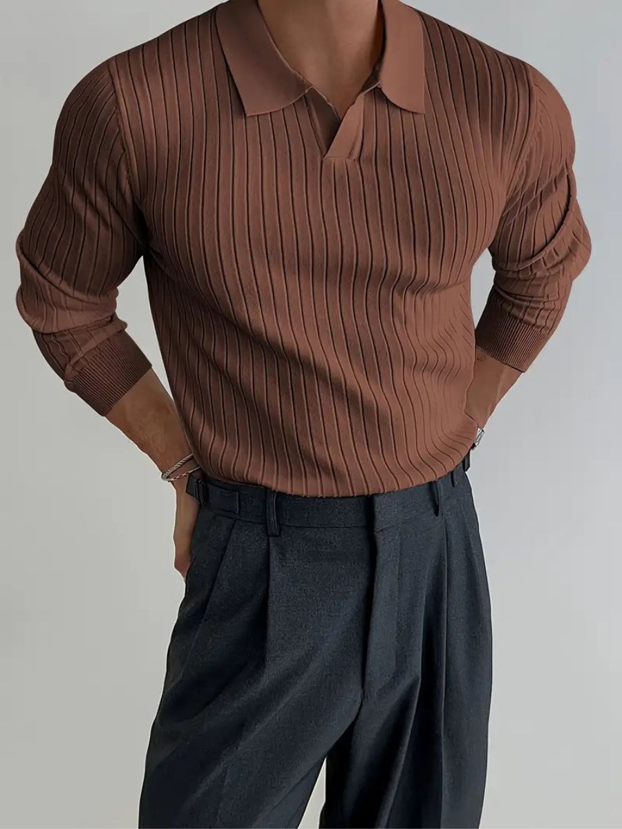 Mireille | Chic Knitted Shirt