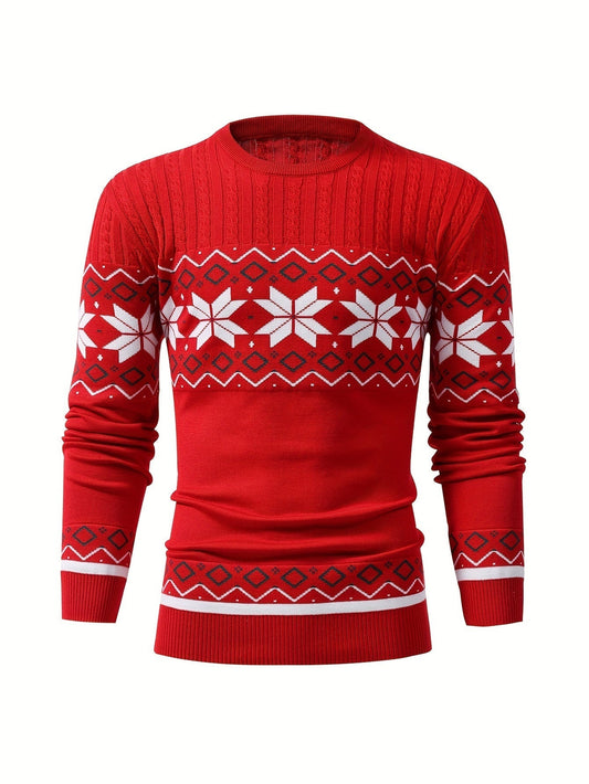 Pull de Noël Bertil pour hommes – Pull tricoté doux et tendance