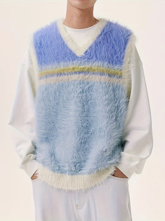 Chemise sans manches en maille torsadée Stellan – Chemise d'été moderne pour hommes