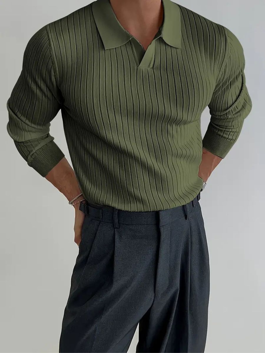 Mireille | Chic Knitted Shirt