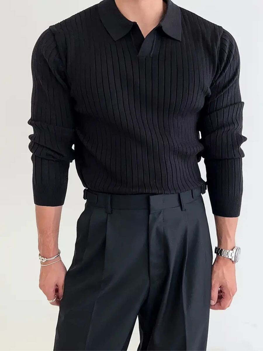 Mireille | Chic Knitted Shirt