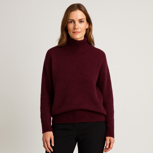 Malorie | Pull à vapeur douillet en mélange de laine – Indispensable d'hiver