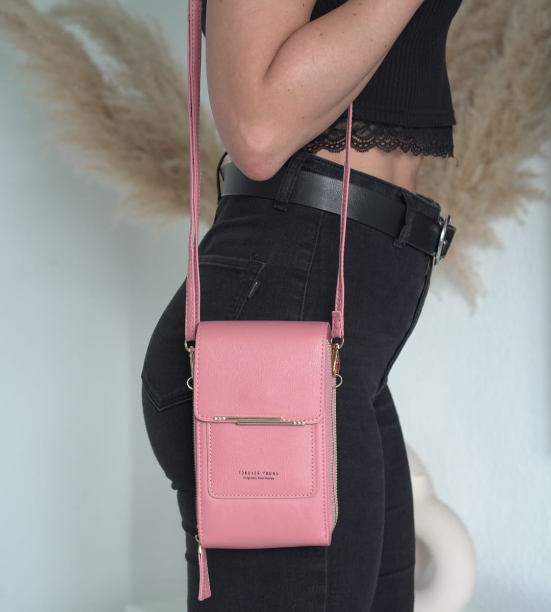 Ella | Elegant Shoulder Bag in Premium Leather with Adjustable Strap