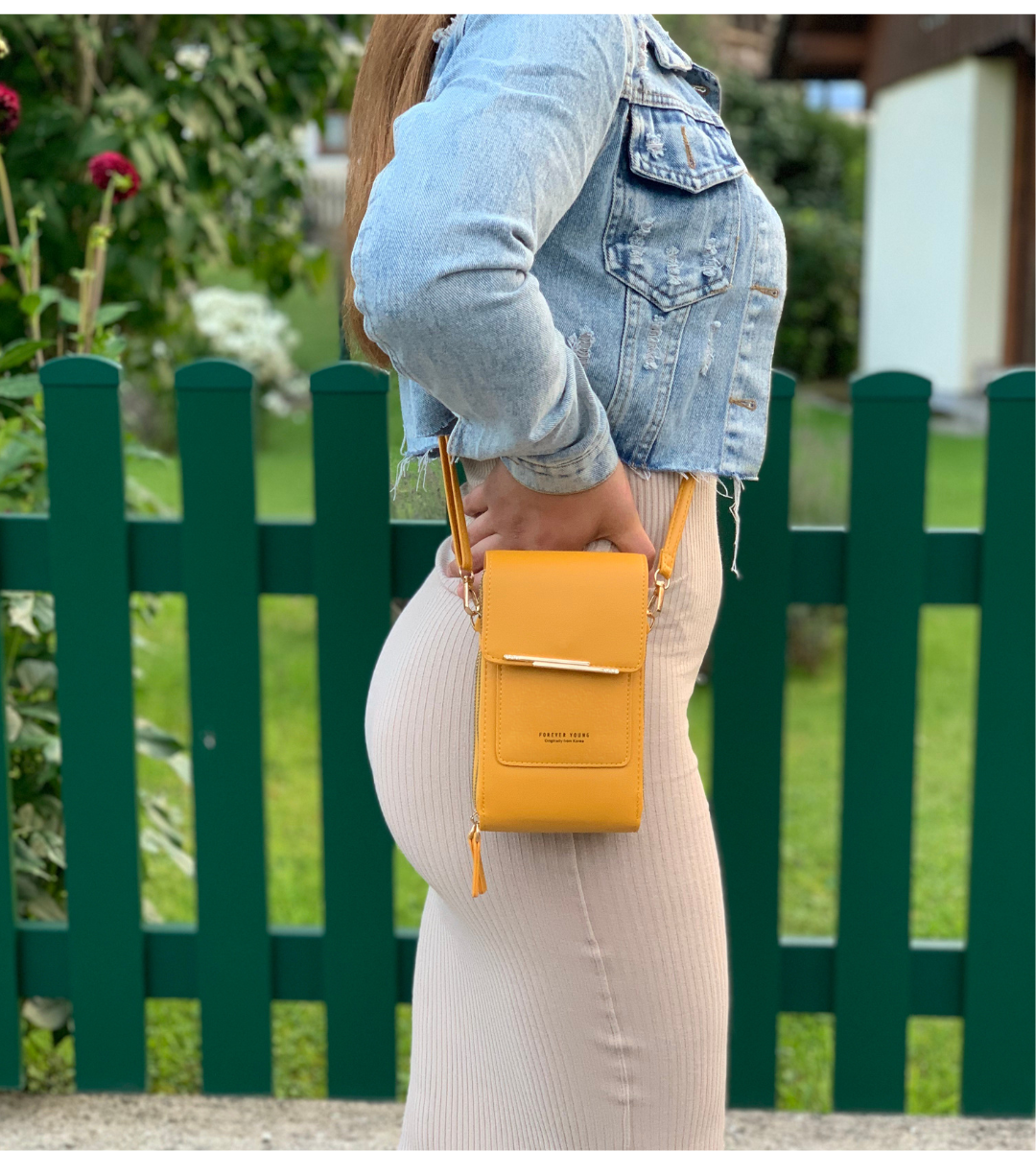 Ella | Elegant Shoulder Bag in Premium Leather with Adjustable Strap