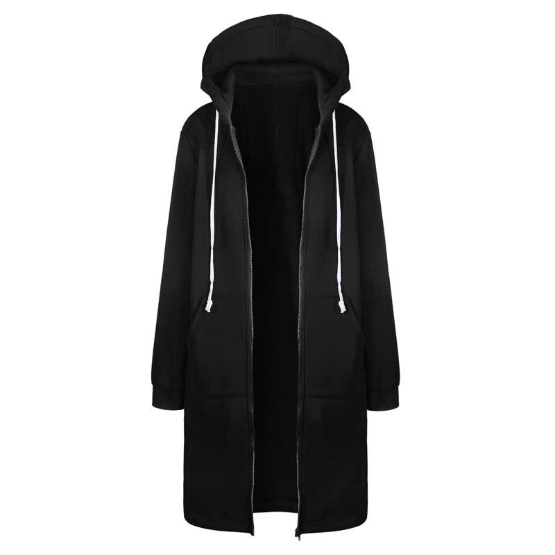 Empressa Hoodie – Trendy Long Sweatshirt Style