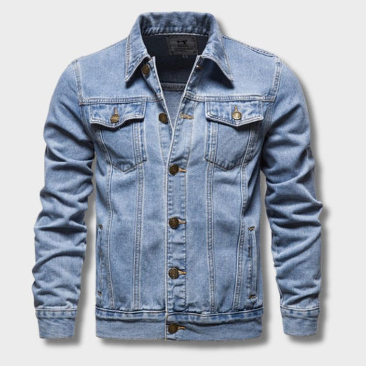 Dashiell – Veste en jean homme élégante – Vêtement d'extérieur intemporel en denim