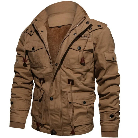 Arvid™ | Veste homme militaire inspirée avec plusieurs poches