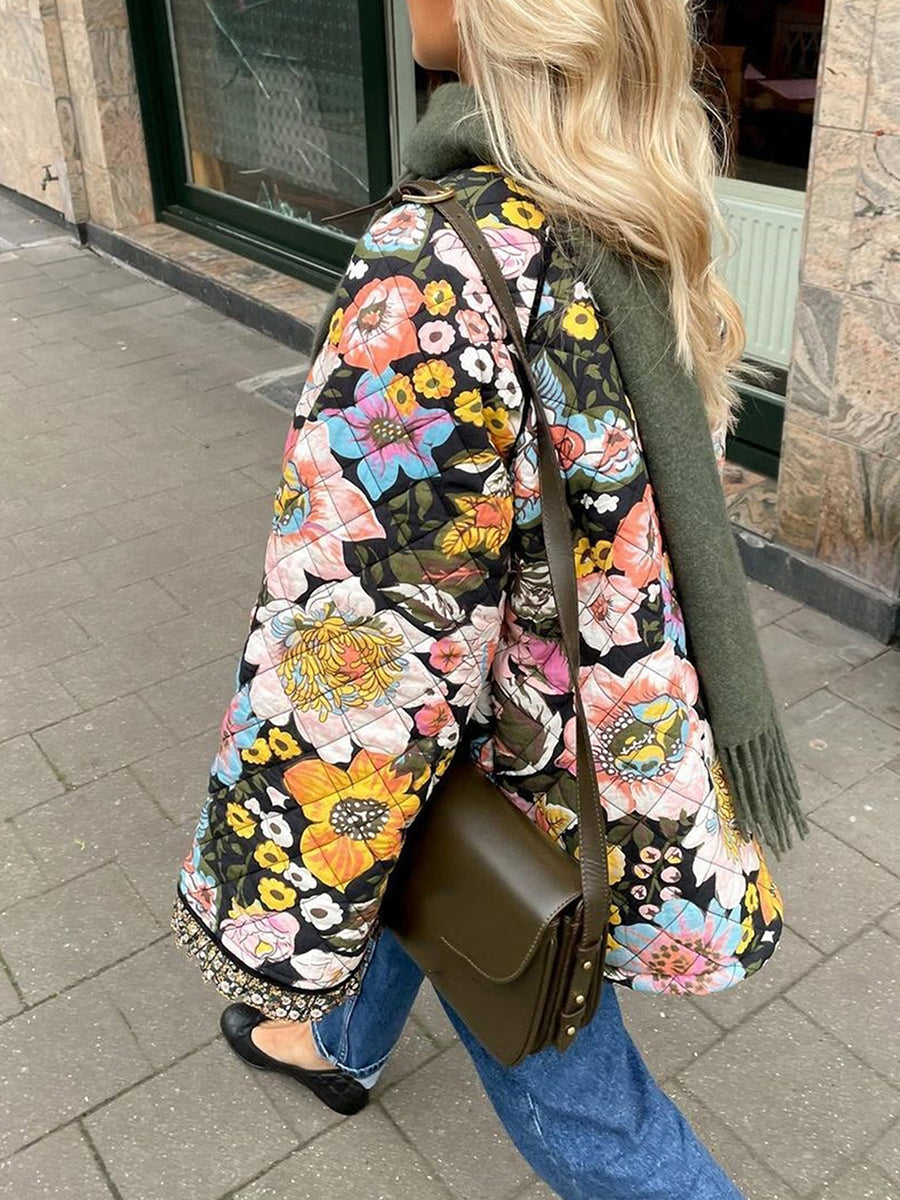Mystelia ColorCascade Spring Jacket – Elegant Women's Outerwear
