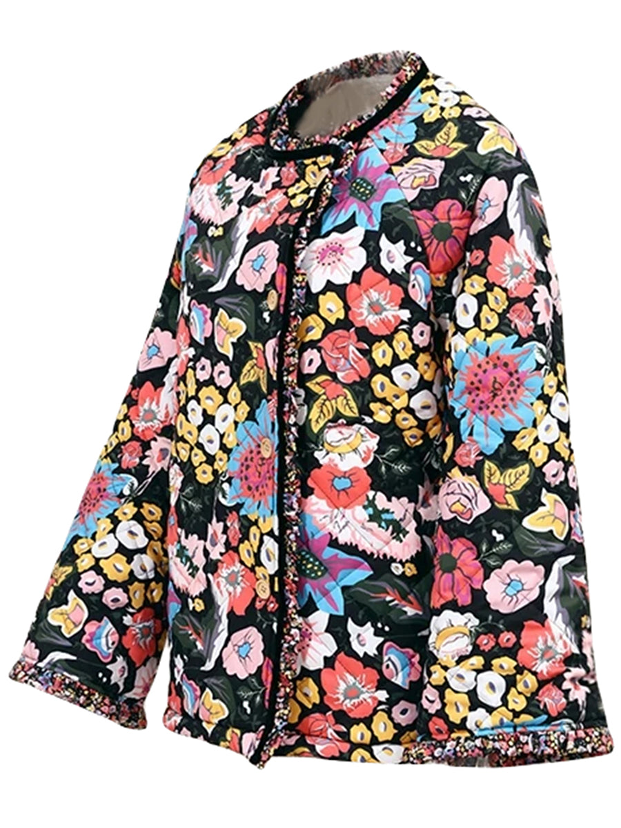 Mystelia ColorCascade Spring Jacket – Elegant Women's Outerwear