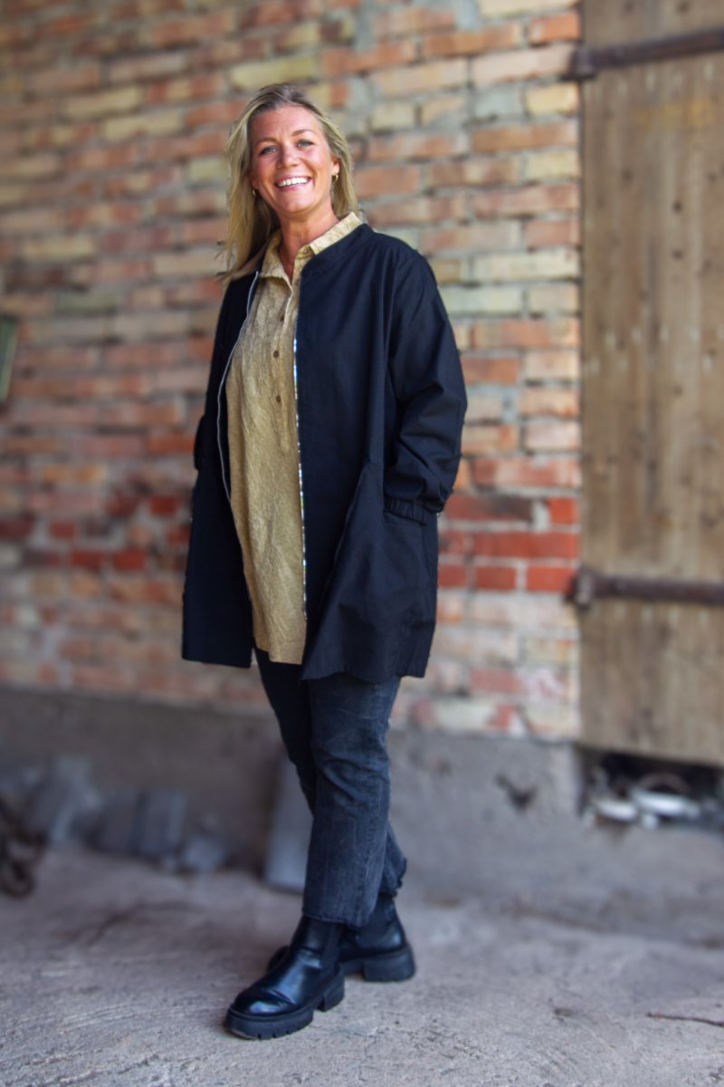 Galiana Svart Veste Cargo – Veste Utilitaire Légère pour Femme