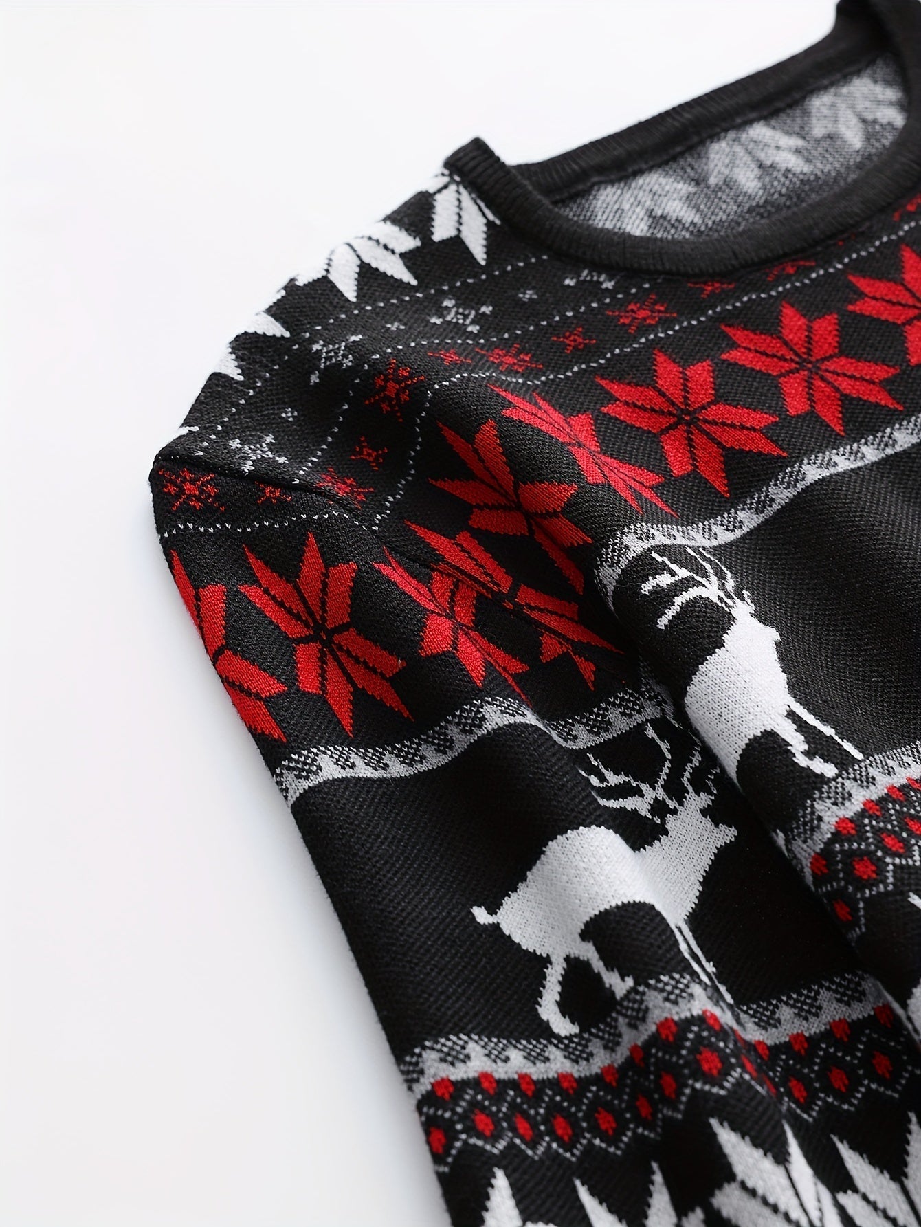 Roine Julig pull en tricot torsad pour hommes – Vêtement confortable pour l'automne et l'hiver