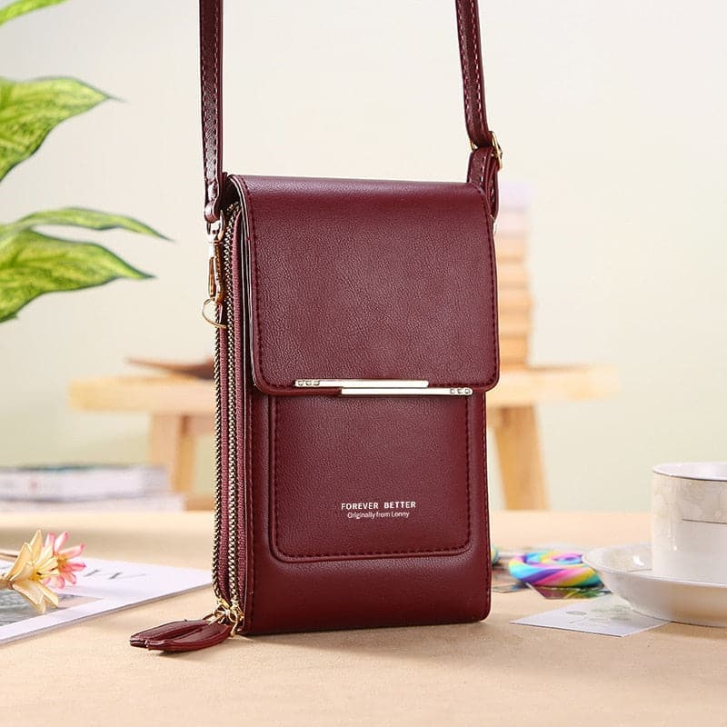 Ella | Elegant Shoulder Bag in Premium Leather with Adjustable Strap