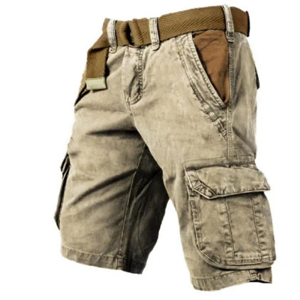 Lars™ | Sportiga Cargoshorts med Bälte för Herr