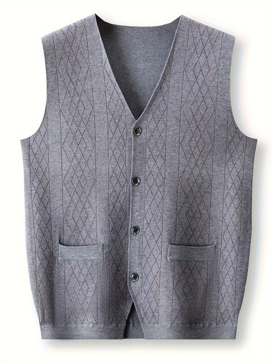 Chemise tricotée sans manches Oskarsson en style street – look moderne