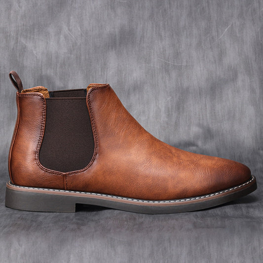 Henrik™ | Bottes en cuir Chelsea pour hommes