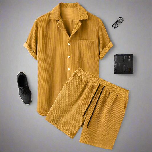 MILO™ | Ensemble décontracté pour homme en coton côtelé