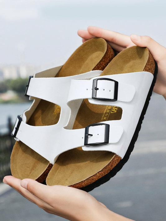 Albin | Sandales ergonomiques en cuir synthétique