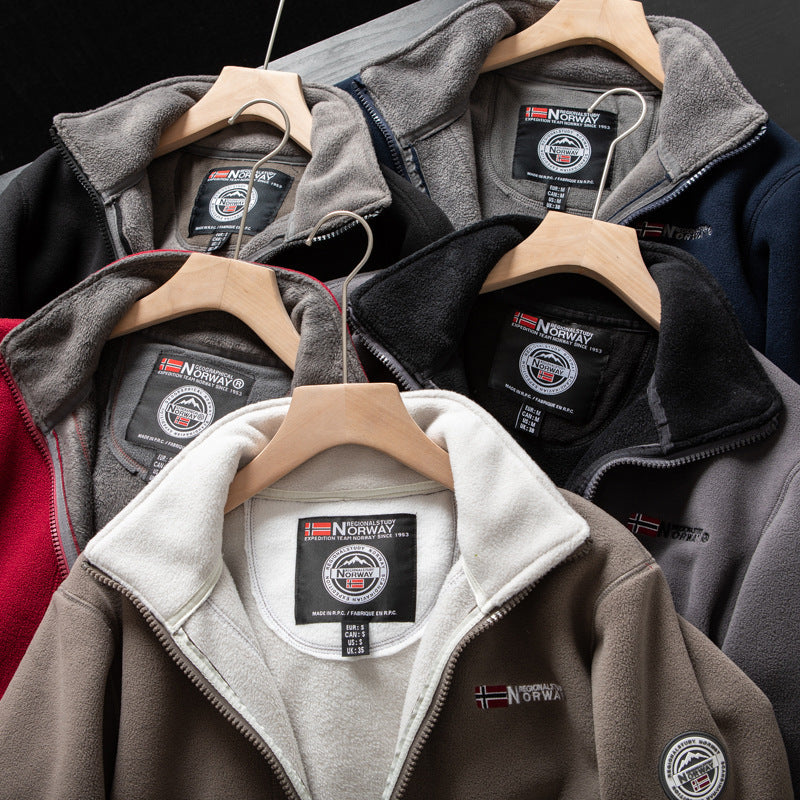 Vico | Outdoor jacket with zipper and high collar