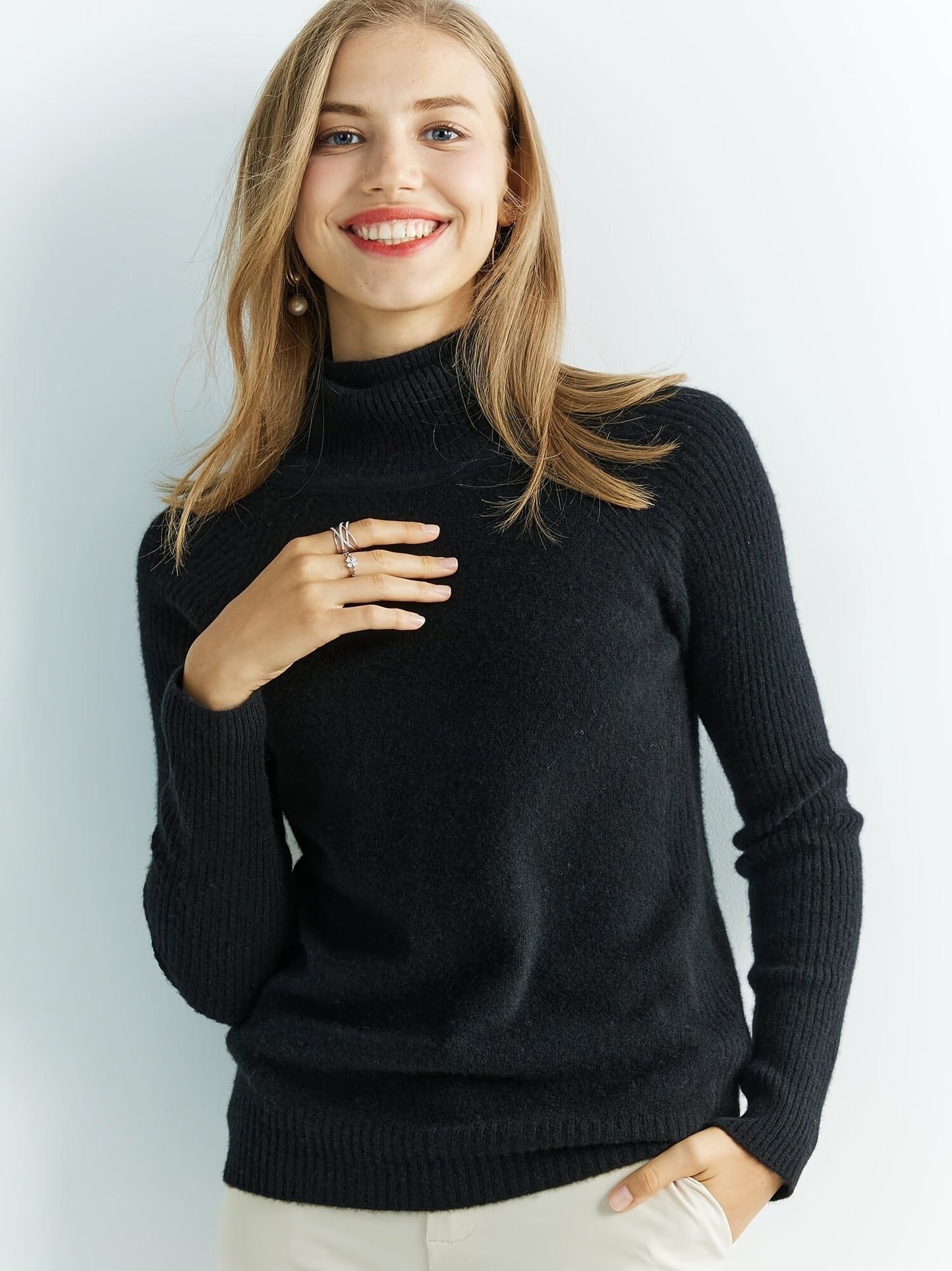 Ronja Sweater in Merino Wool – Luxurious Knitted Women's Sweater
