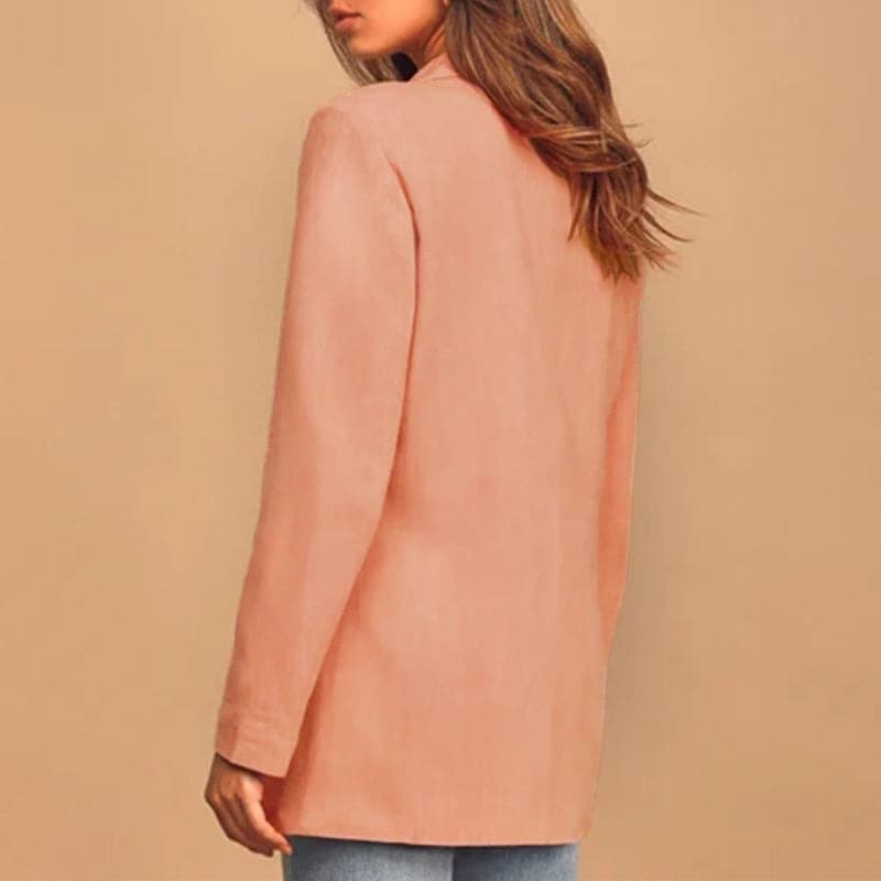 Ardis – Sophisticated Double-Breasted Elegant Long Blazer