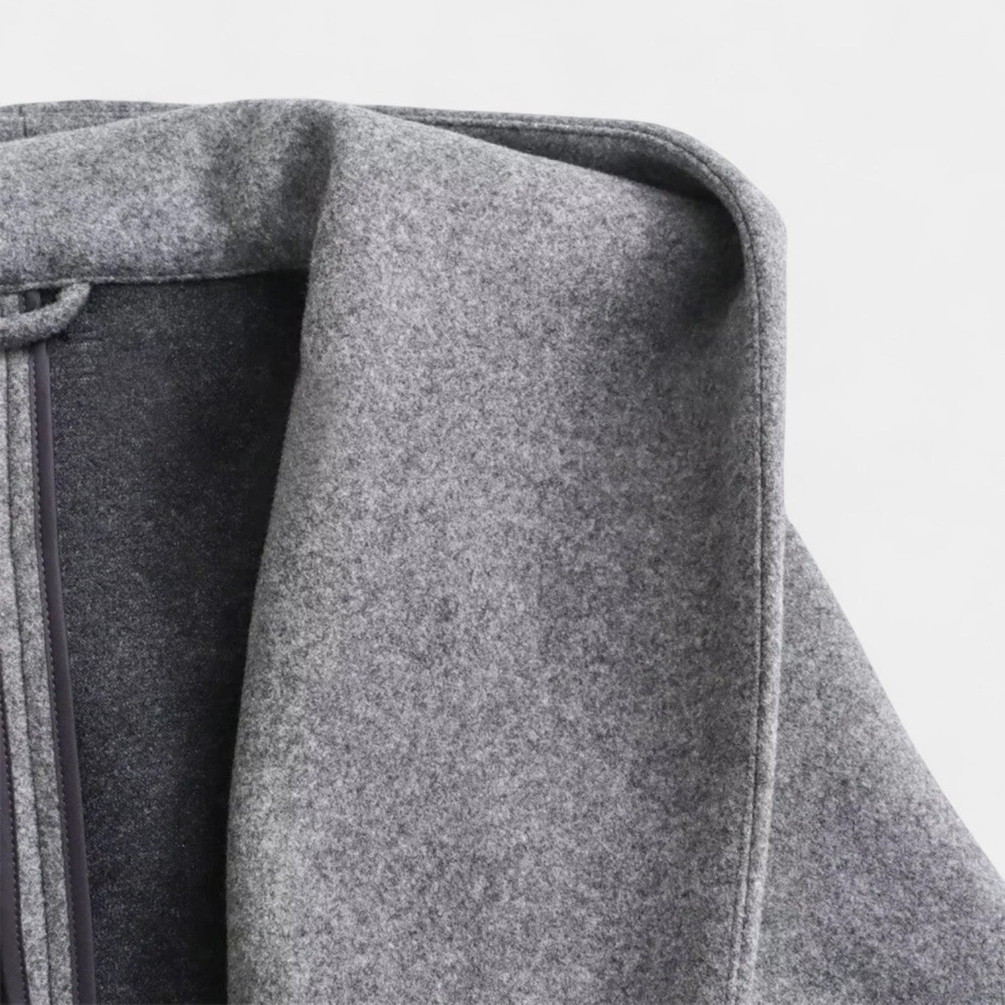 Carina | Women's Long Winter Coat with Belt and Hood