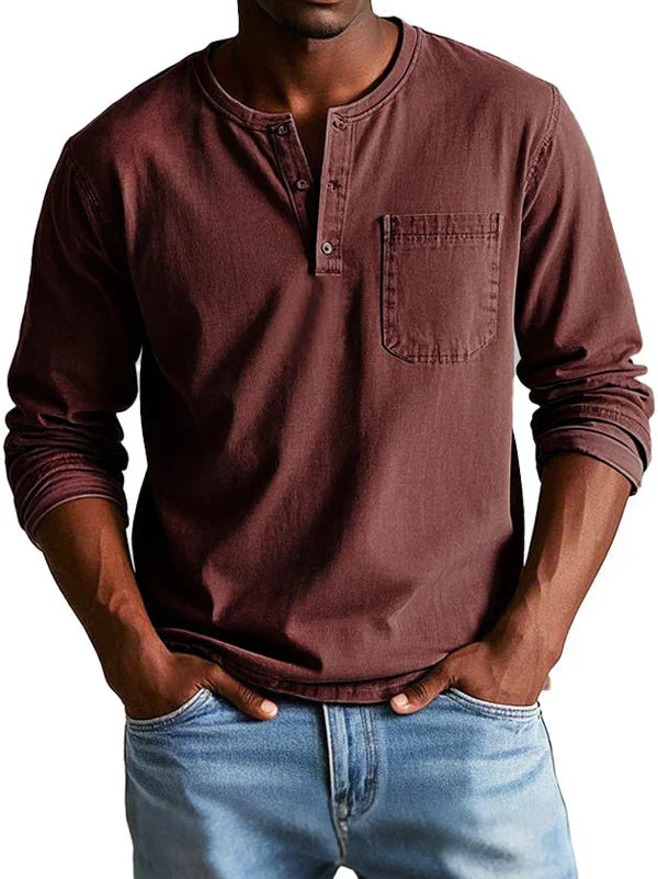 Mattias | Vintage long-sleeved shirt