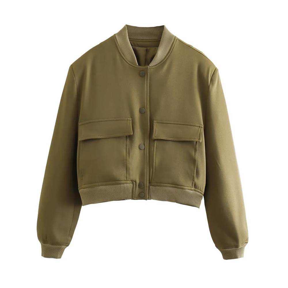 Elaris Men's Bomber Jacket with Ribbed Edge – Casual Cotton Jacket