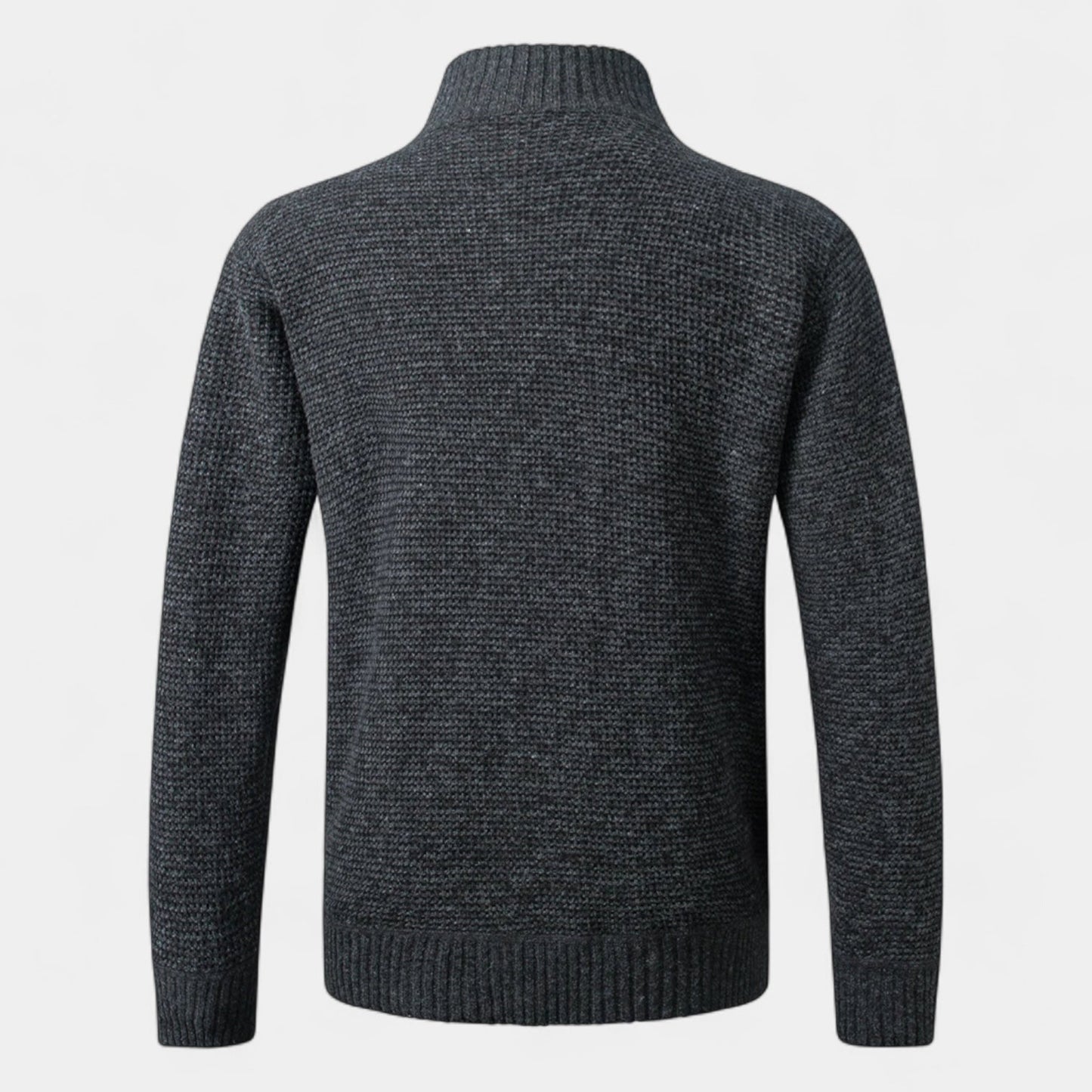 Aurel Quilted Men's Jacket – Knitted Cardigan Look