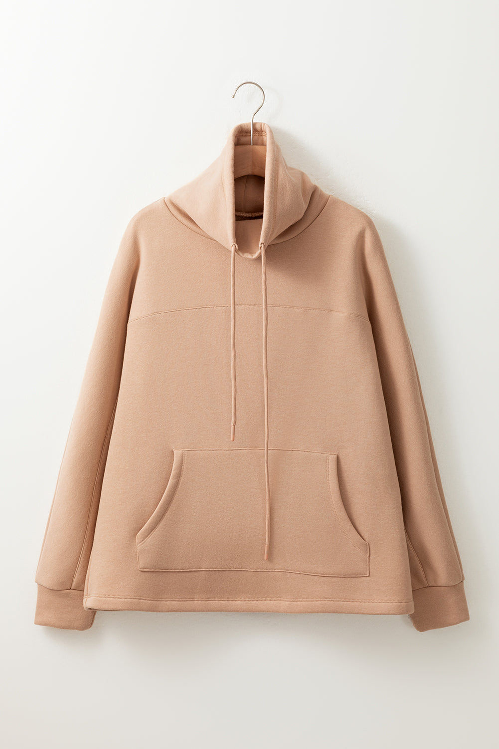 Celandine Damehættetrøje med høj hals – Pullover-sweatshirt med snøre