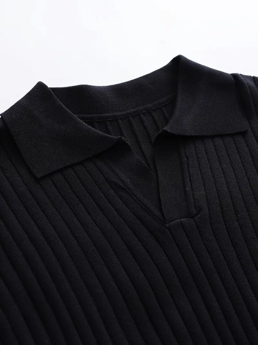 Mireille | Chic Knitted Shirt