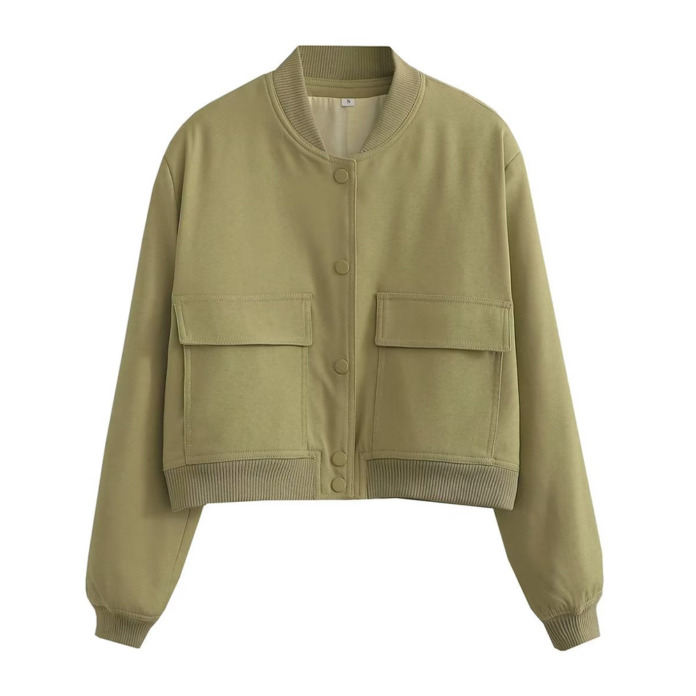 Elaris Men's Bomber Jacket with Ribbed Edge – Casual Cotton Jacket