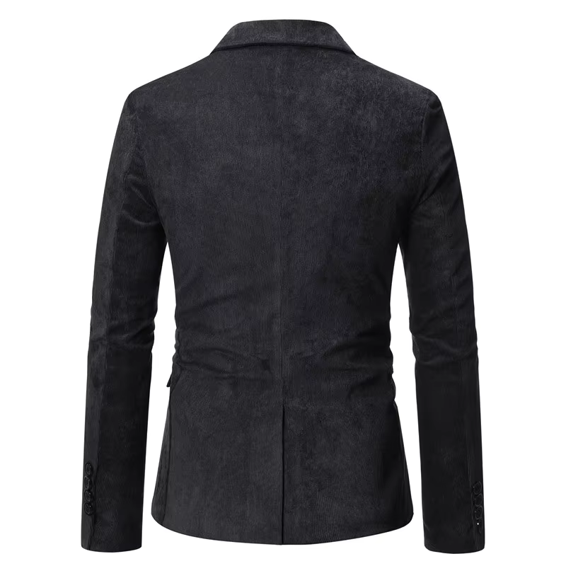 MARCEL™ | Slim Fit Manchestersammet Blazer med Enkel Knäppning