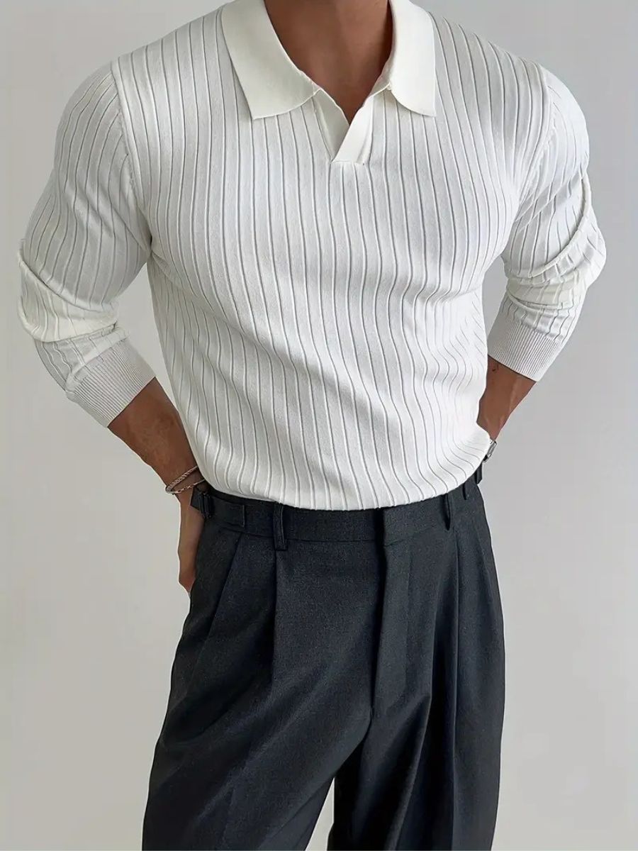 Mireille | Chic Knitted Shirt