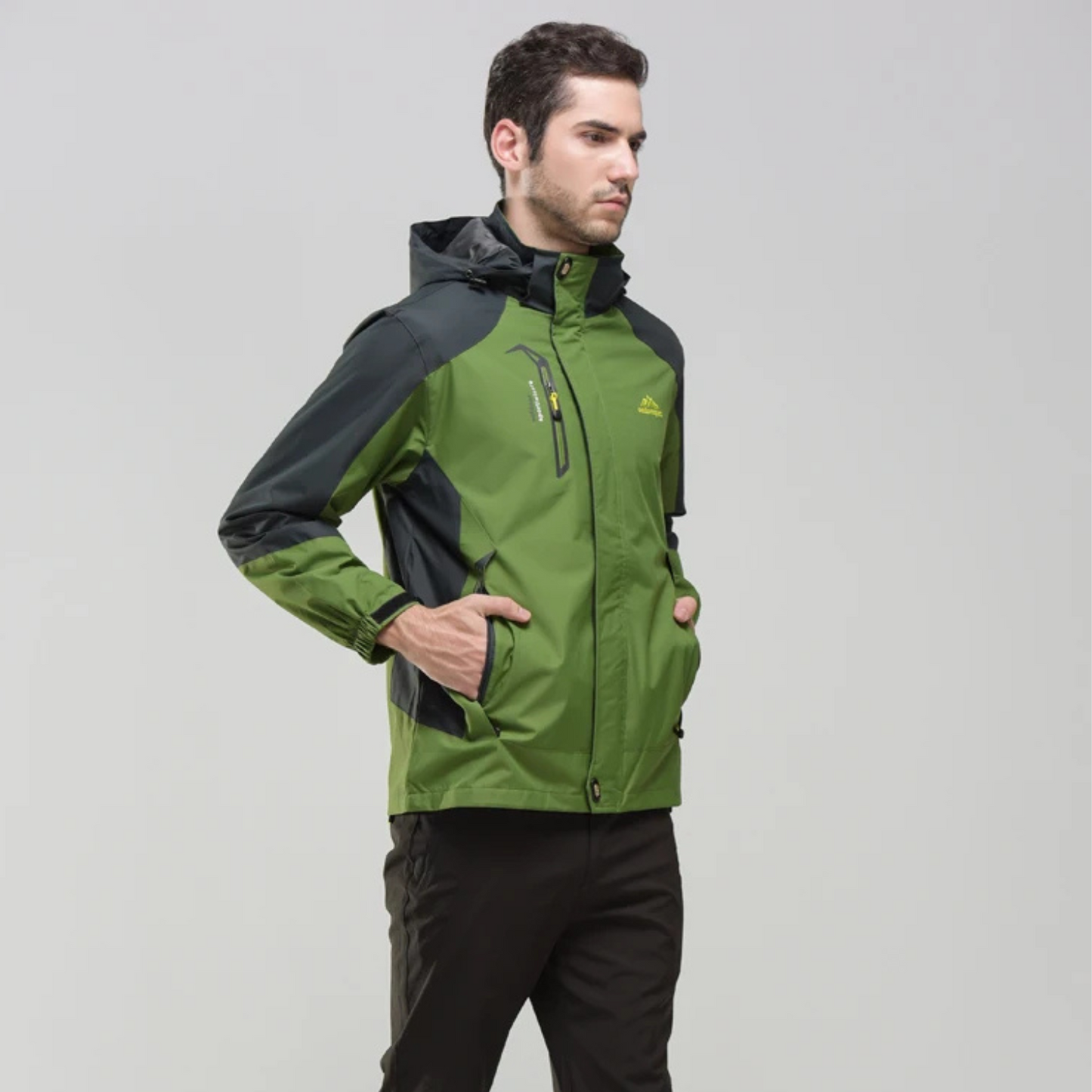 Pontus | Windproof & Waterproof Men's Jacket for Outdoor Use – Functional Layering