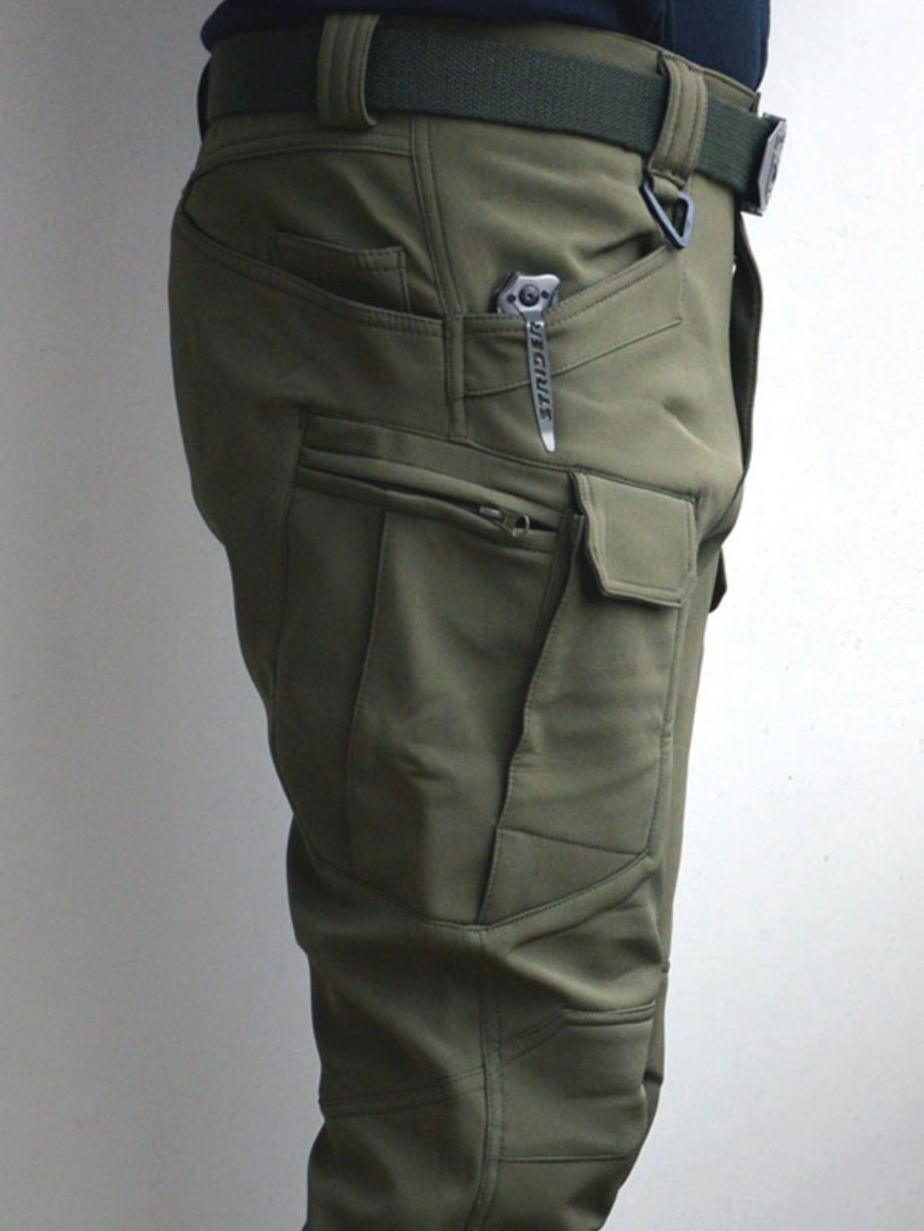 Nordhavn™ | 2-piece Winter Outdoor Set for Men – Fleece Jacket with Hood & Multi-pocket Pants