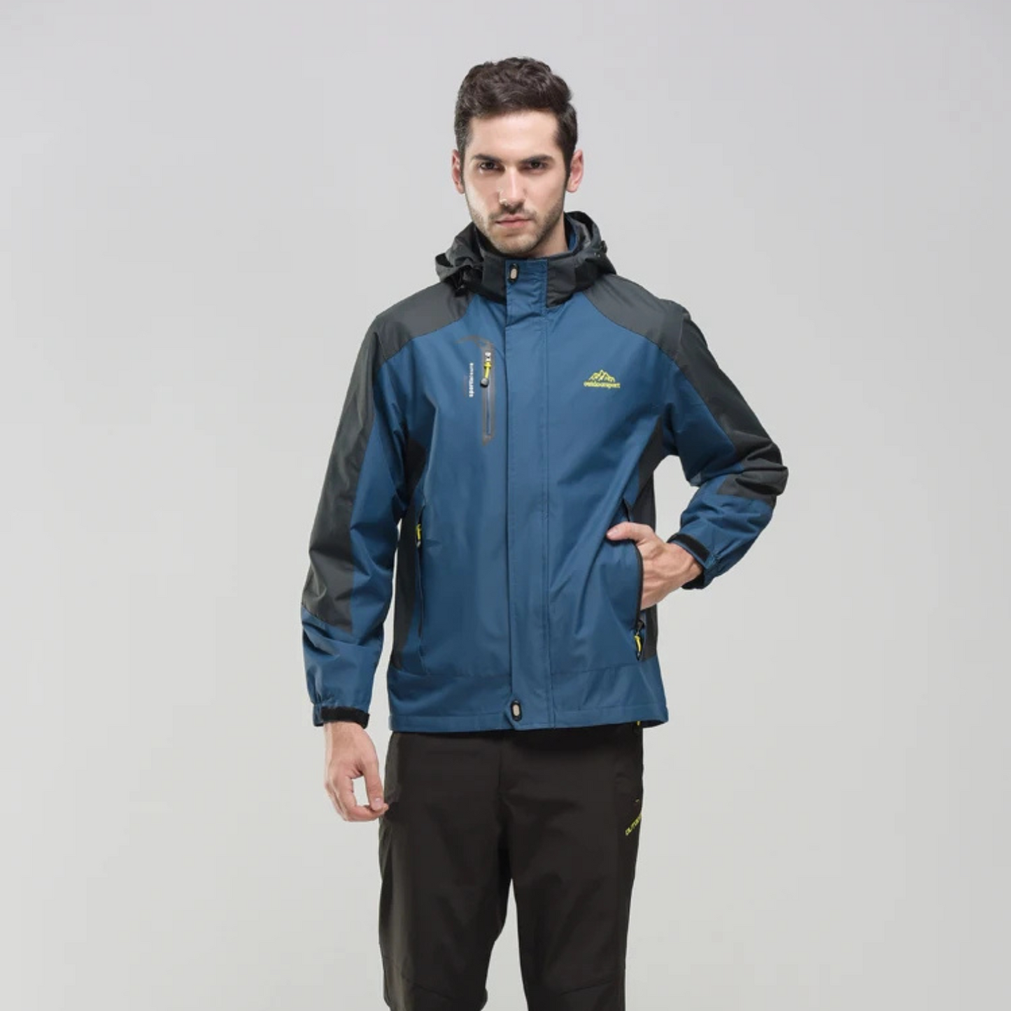 Pontus | Windproof & Waterproof Men's Jacket for Outdoor Use – Functional Layering