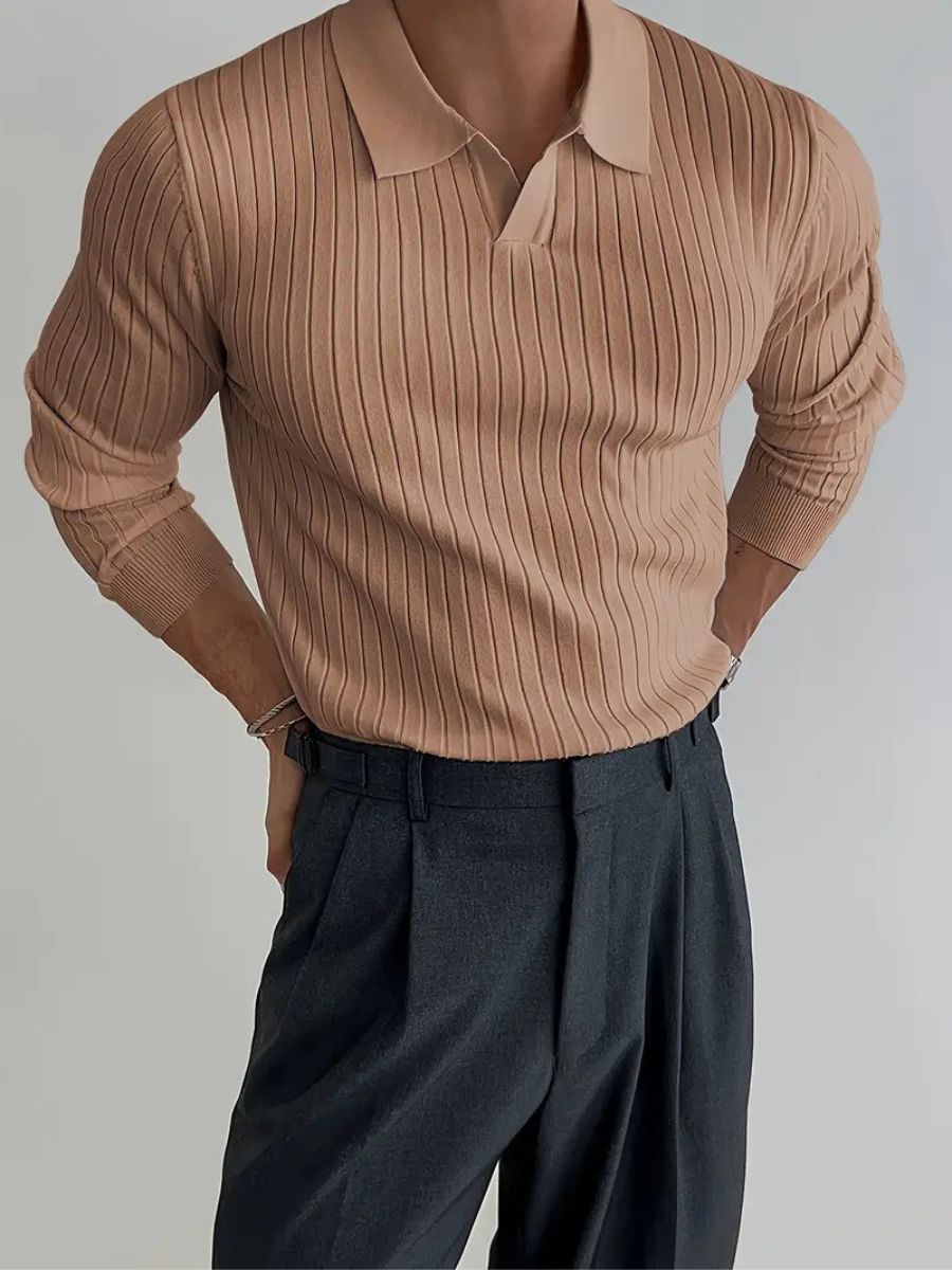 Mireille | Chic Knitted Shirt