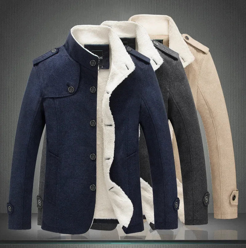 Ronny Elegant Casual Coat – Stilfuld herrefrakke