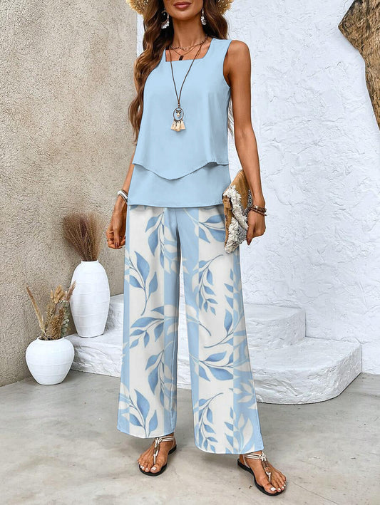 NOÉA™ | Two-piece Summer Set in Breathable Cotton Blend