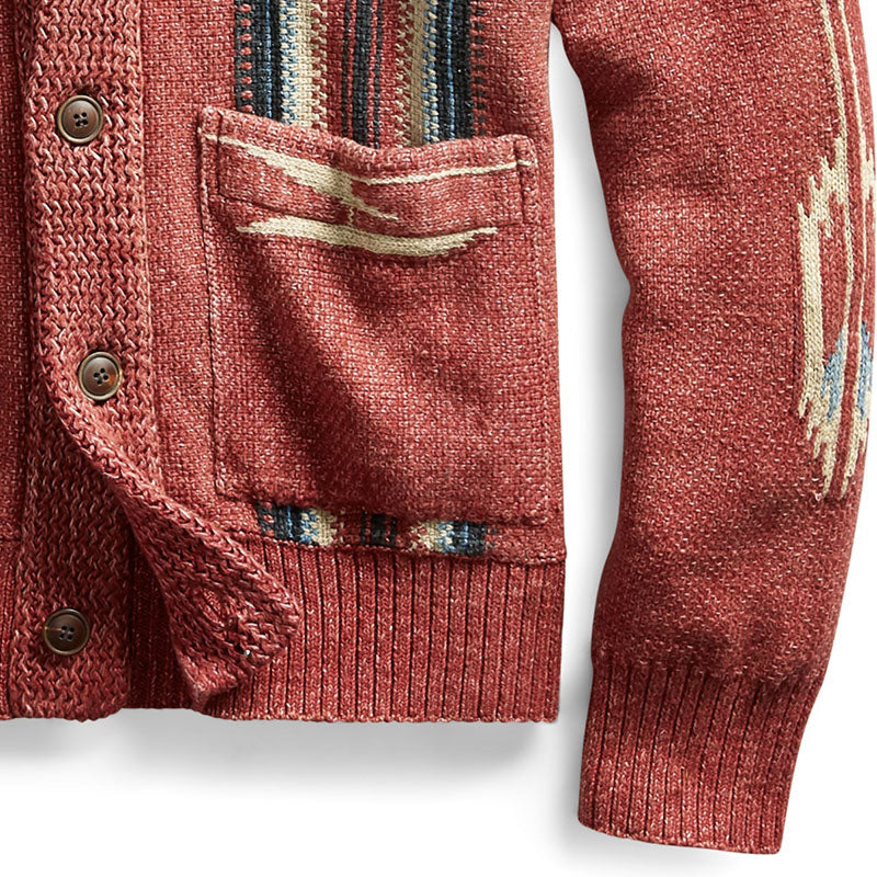 VINDREL™ | Vintage Kofta til Herre i Tidløs Design