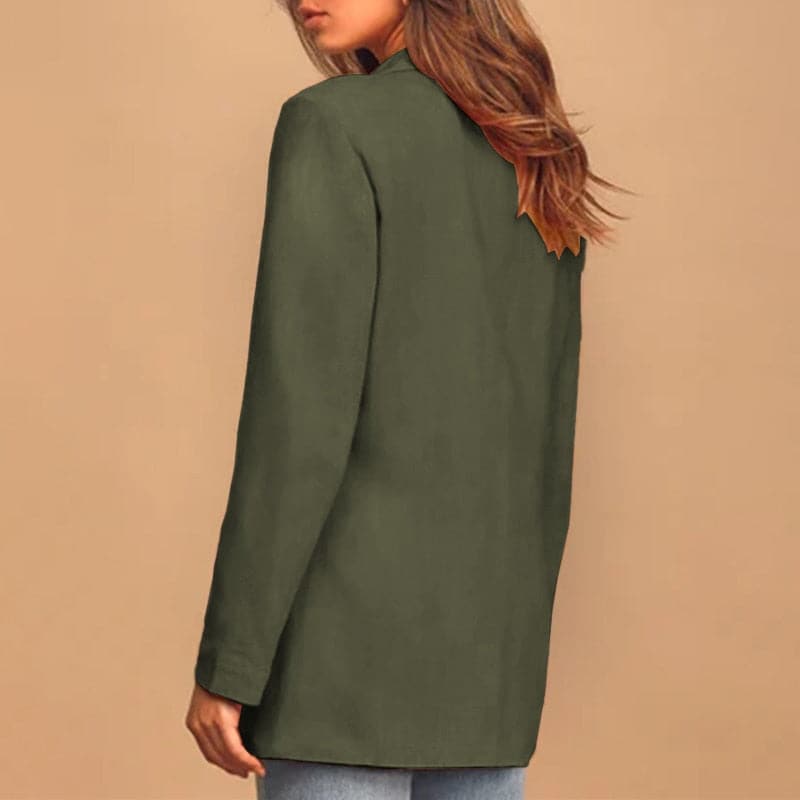Ardis – Sophisticated Double-Breasted Elegant Long Blazer