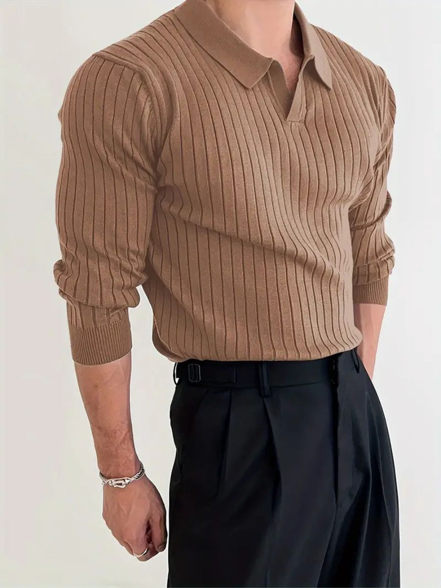 Mireille | Chic Knitted Shirt