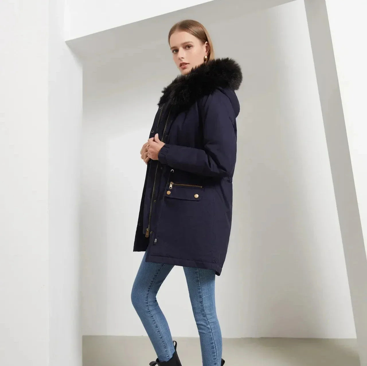 Vioné Dam Parka in Cotton – Stylish and Comfortable Outerwear