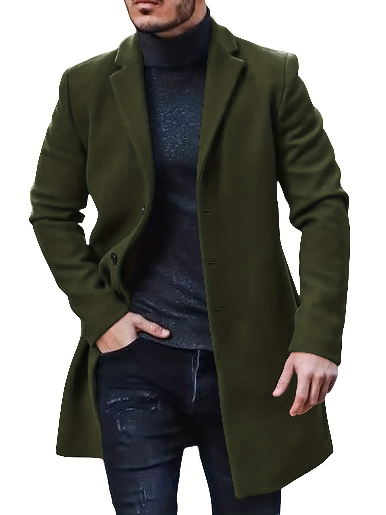 VINCENT™ | Ledig Retro Trench Vinterjakke til Herre