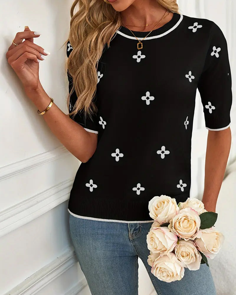 NOVA | Short-sleeved Shirt with Print