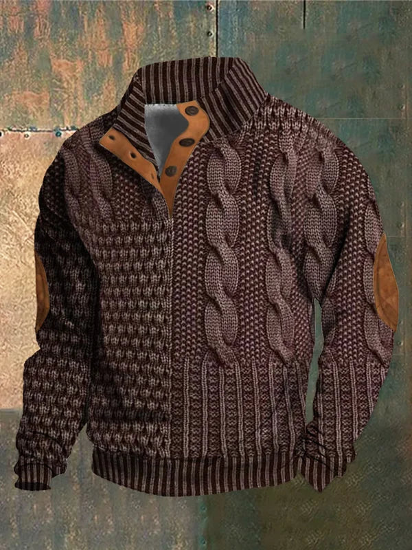 Vaughn Elegant Casual Sweater – Stilfuld strikket sweater til mænd