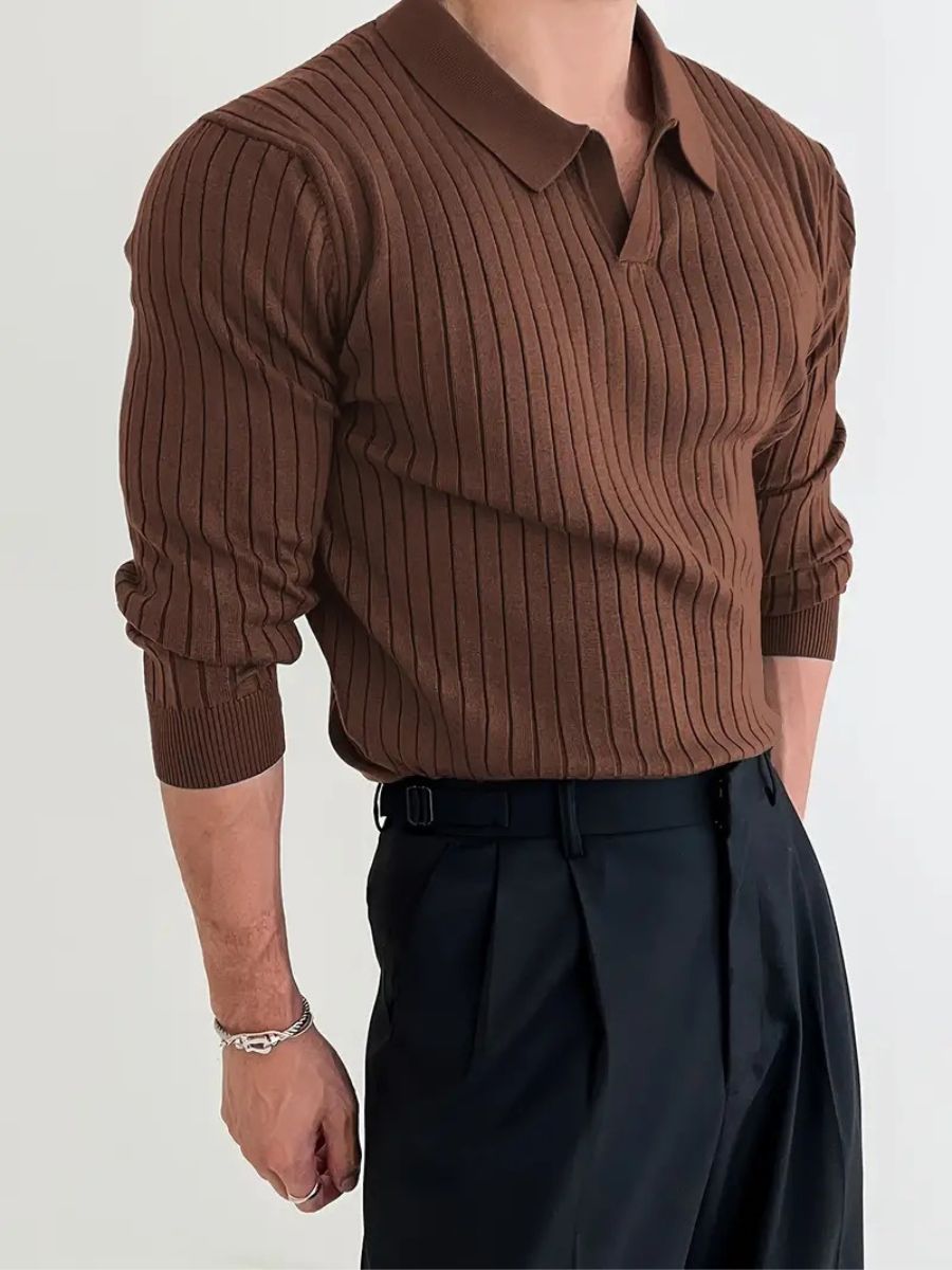 Mireille | Chic Knitted Shirt