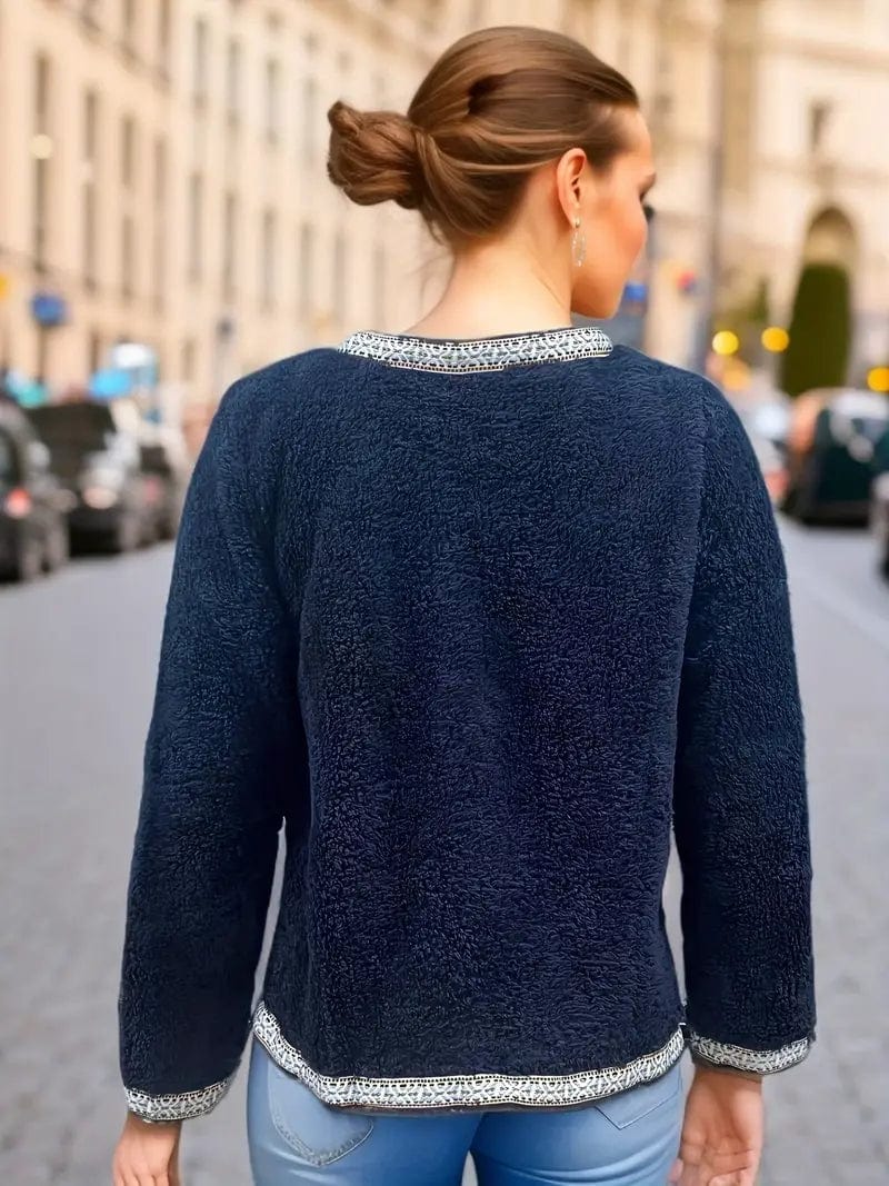 Zephyra Cardigan för Kvinnor – Chic Vintertröja