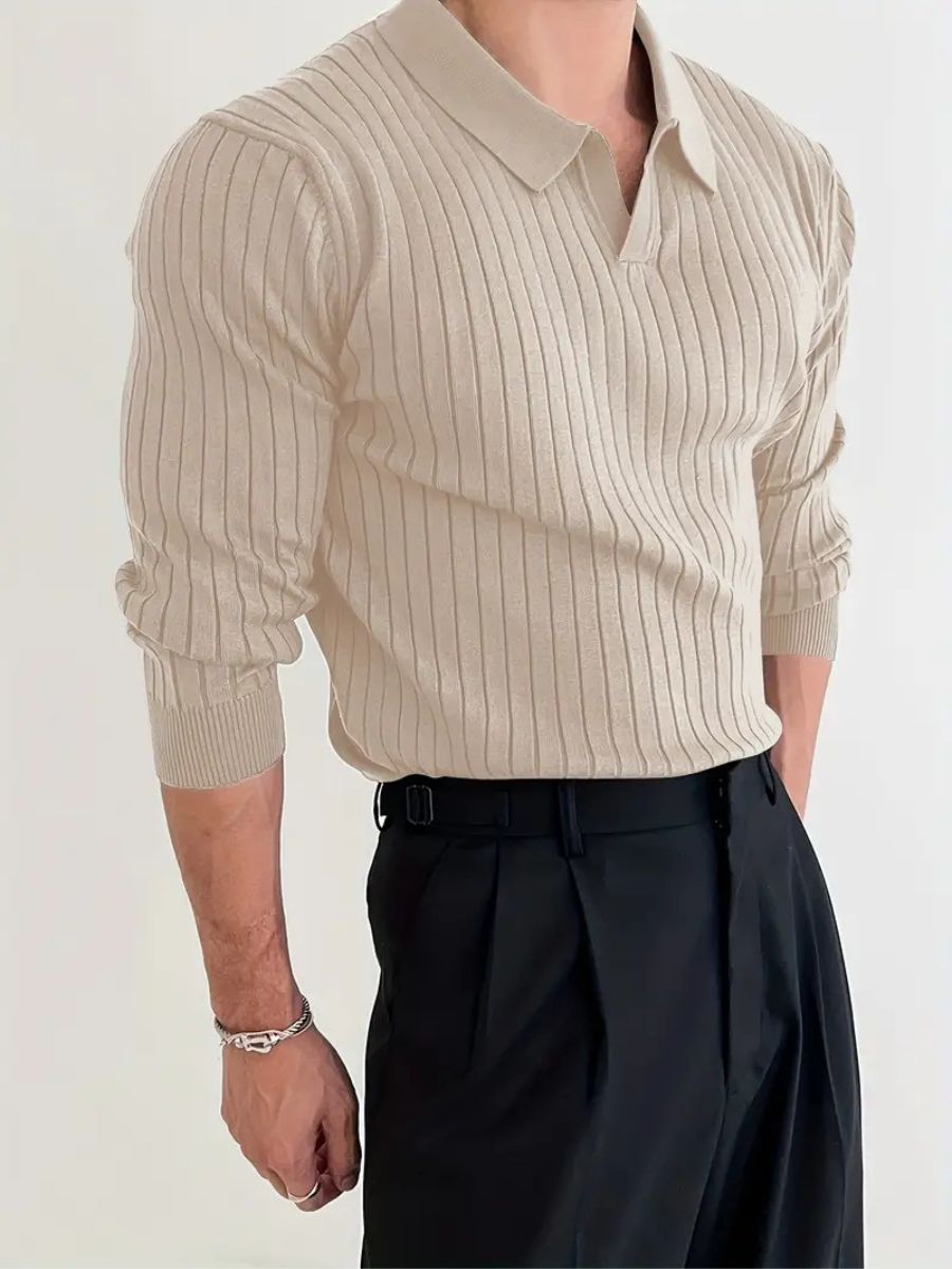 Mireille | Chic Knitted Shirt