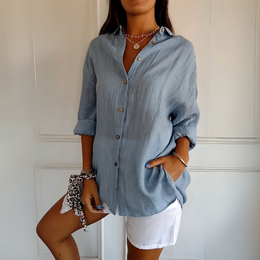 Ida | Casual shirt with buttons and long sleeves